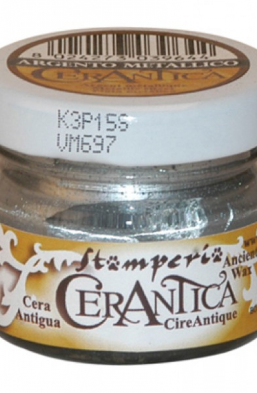 Εικόνα για Stamperia Κερί Παλαίωσης 20 ml Ασημί Μεταλλικό