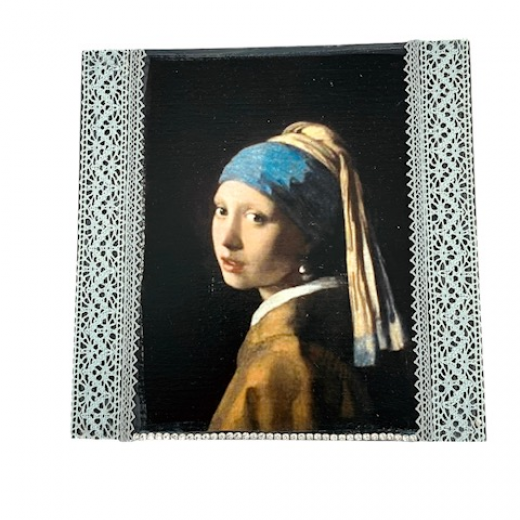 Εικόνα για Λαμπάδα Art Edition Το κορίτσι με το μαργαριταρένιο σκουλαρίκι