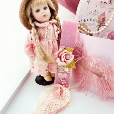 Εικόνα 2 για Σετ Λάμπα΄δας Shabby Pink  Doll