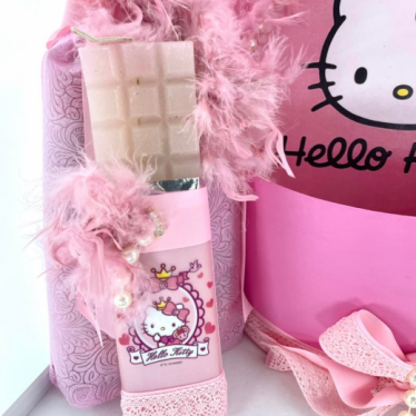 Εικόνα 4 για Σετ Λαμπάδας Hello Kitty Pink