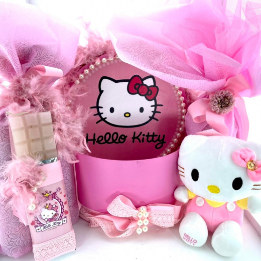 Εικόνα για Σετ Λαμπάδας Hello Kitty Pink