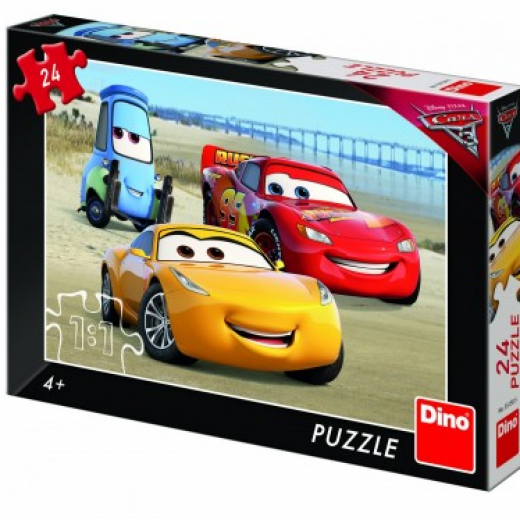 Εικόνα για Dino - Puzzle 24 - 100 Τεμ. :: CARS 3 ΠΑΡΑΛΙΑ 24 ΤΕΜ.