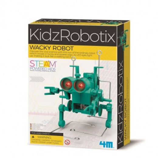 Εικόνα για 4M Toys - Μηχανική Ρομποτική :: ΚΑΤΑΣΚΕΥΗ ΤΡΕΛΟ ΡΟΜΠΟΤ