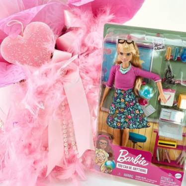 Εικόνα 2 για Σετ λαμπάδας Barbie Δασκάλα 