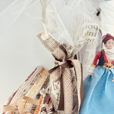 Εικόνα 4 για Σετ λαμπάδας Αμαλία Παρδοσιακή φορεσιά 