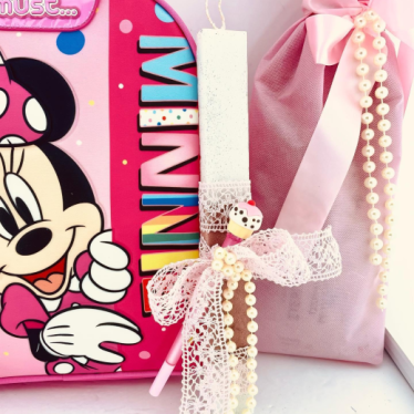 Εικόνα 2 για Σετ λαμπάδας Sweet Minnie 