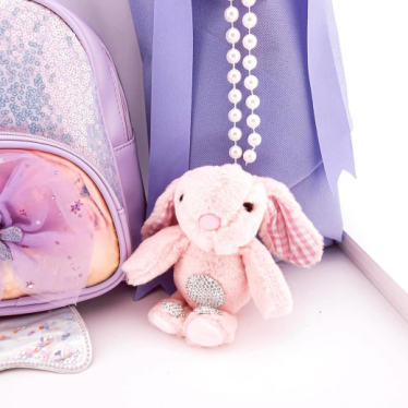 Εικόνα 3 για Lilac sparkling mermaid Σετ λαμπάδας τσάντα