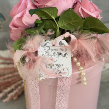 Εικόνα 3 για Baby Pink Roses Bouquet!