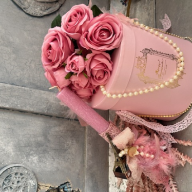 Εικόνα 4 για Baby Pink Roses Bouquet!