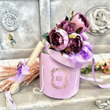 Εικόνα 3 για Lilac Little Peony Bouquet!