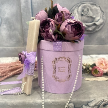 Εικόνα 4 για Lilac Little Peony Bouquet!