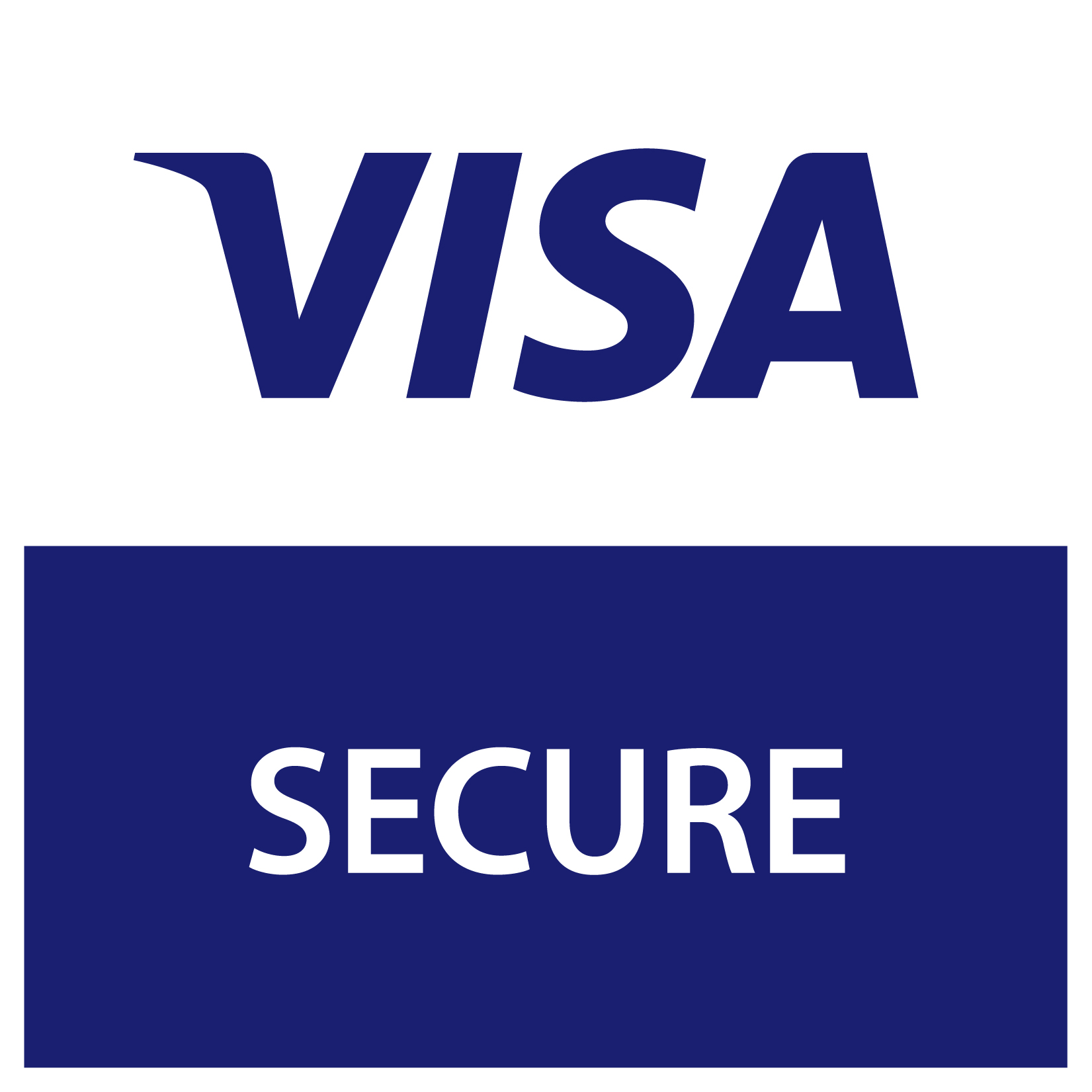 We accept Visa Secure